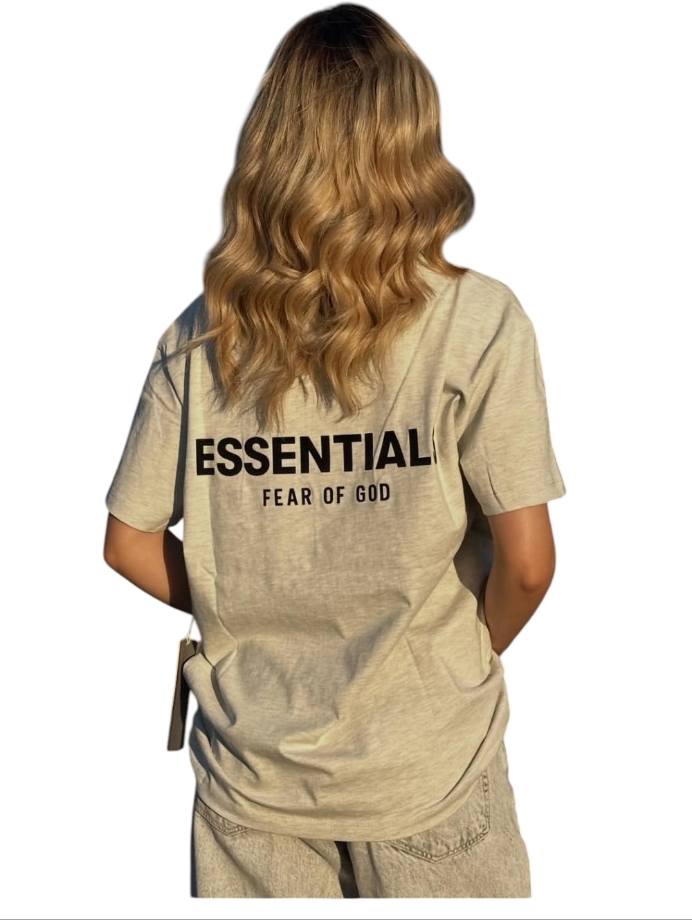 Essentials Fear Of God T-shirt Dark Oatmeal